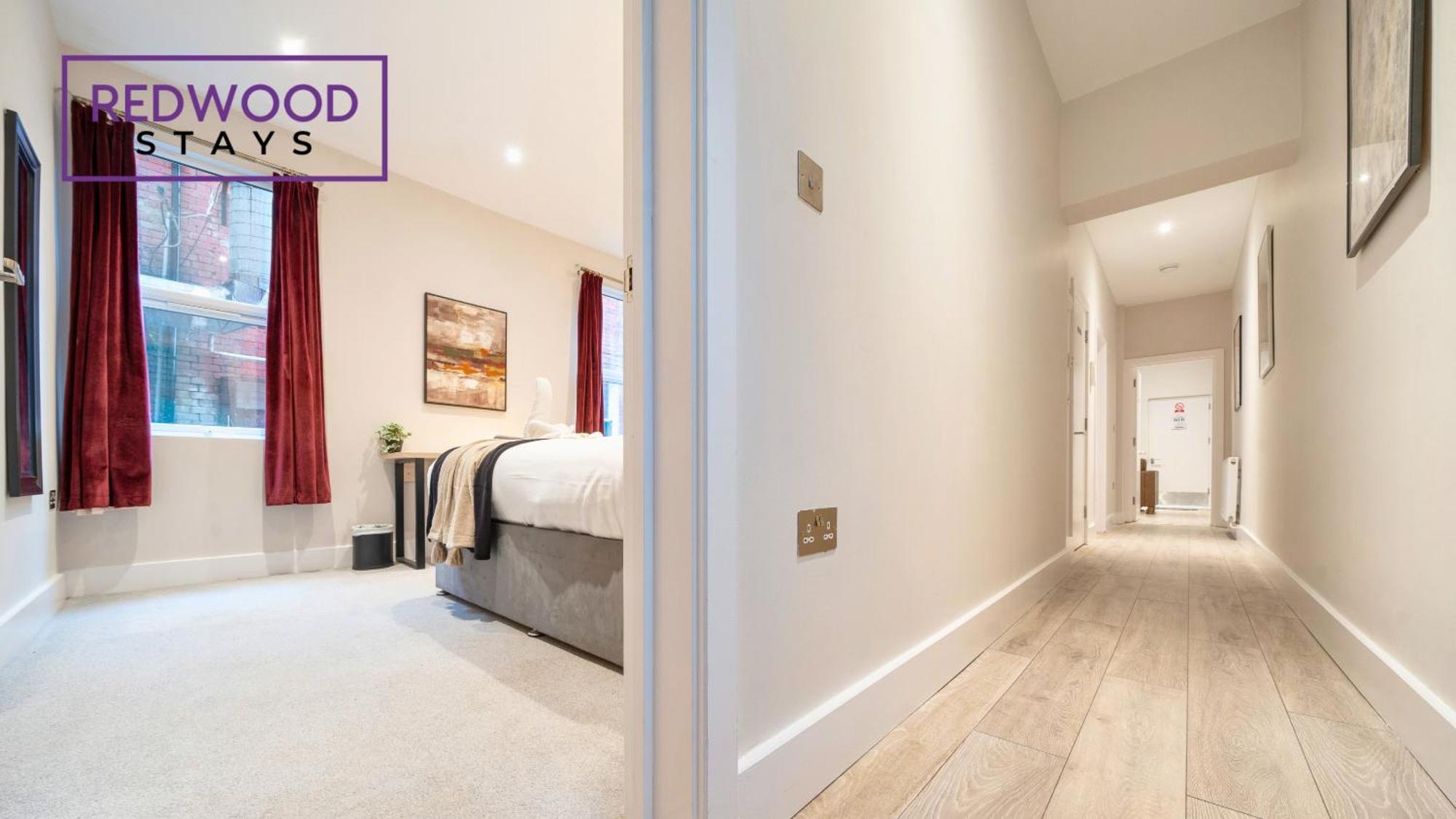 Newly Refurbished Everest Lodge Serviced Apartments For Contractors & Families, Free Wifi & Netflix By Redwood Stays Farnborough  Exterior photo