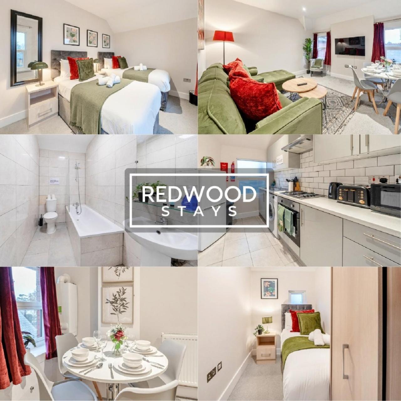 Newly Refurbished Everest Lodge Serviced Apartments For Contractors & Families, Free Wifi & Netflix By Redwood Stays Farnborough  Exterior photo
