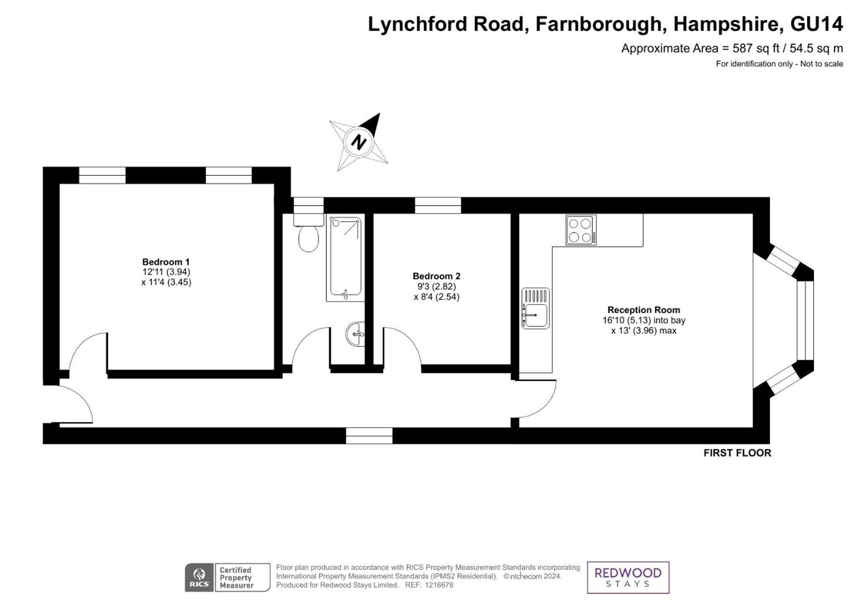 Newly Refurbished Everest Lodge Serviced Apartments For Contractors & Families, Free Wifi & Netflix By Redwood Stays Farnborough  Exterior photo